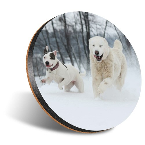 Round 12cm coaster - x,