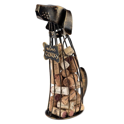 Dog bottle cork holder - bottle,