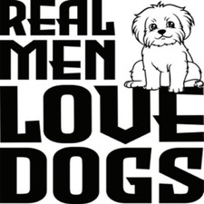6 Pack Real Men Love Dogs