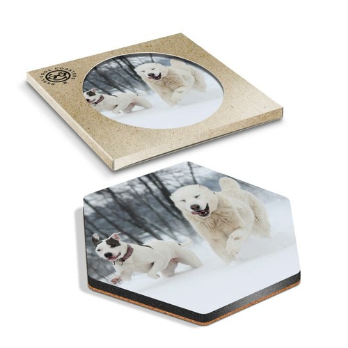 Hexagon coaster adorable - 1,